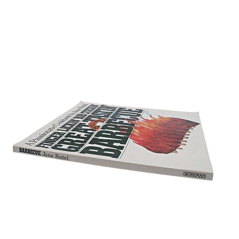 Vintage Finger Lickn' Rib Stickin' Great Tastin' Barbecue Cookbook Jane Butel - Picture 3 of 11